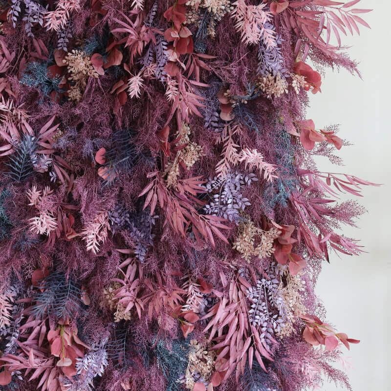 3D Artificial Purple Spruce Leaf Wedding Decoration | Uflower